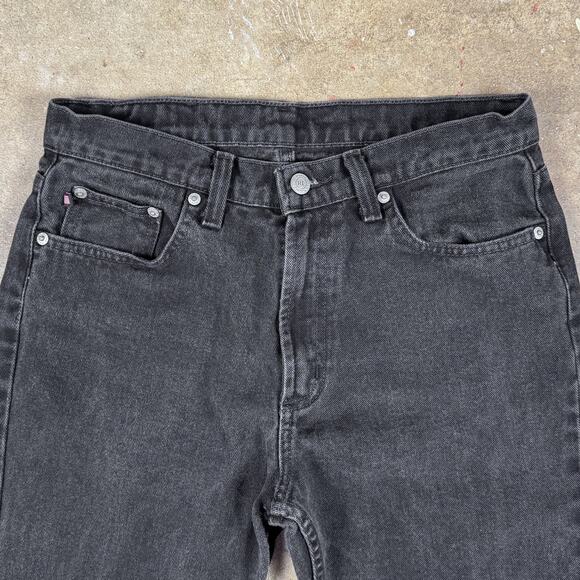 Vintage Polo Jeans‎ Co Ralph Lauren Women’s Black Denim Jeans 8 Classic Straight - Picture 3 of 14